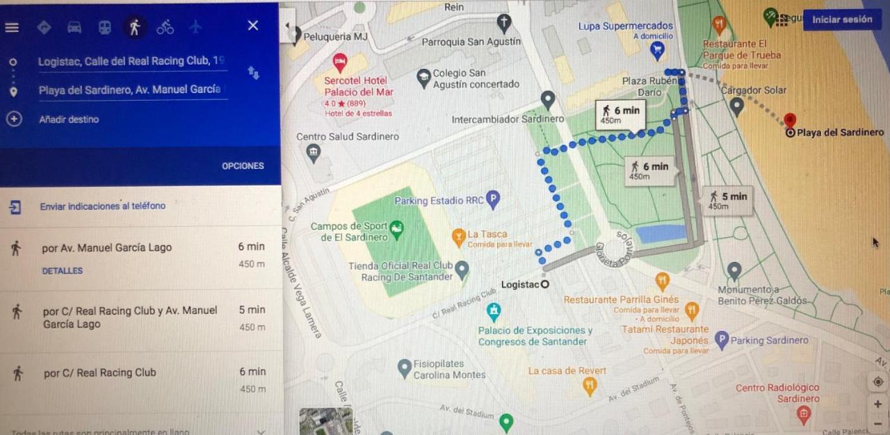 דירות סנטנדר Pisos Sardinero מראה חיצוני תמונה